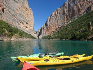 kayak turismo sostenible pirineo aragonés