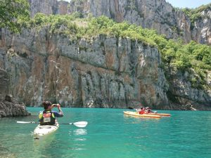 embalse de escales kayaking