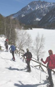 raquetas nieve aigues tortes